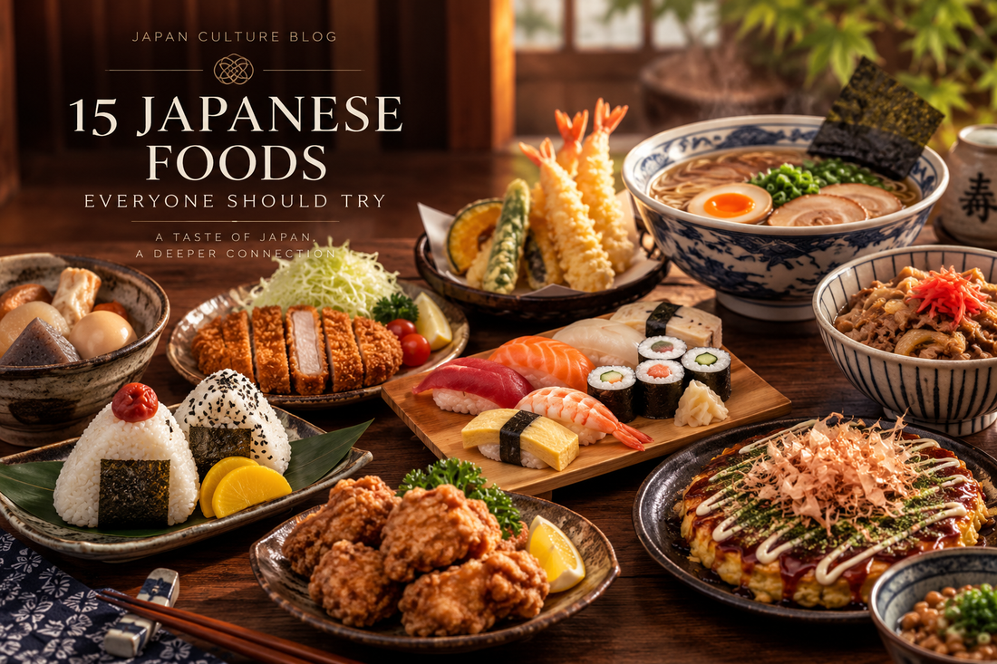 15 Japanese Foods Everyone Should Try