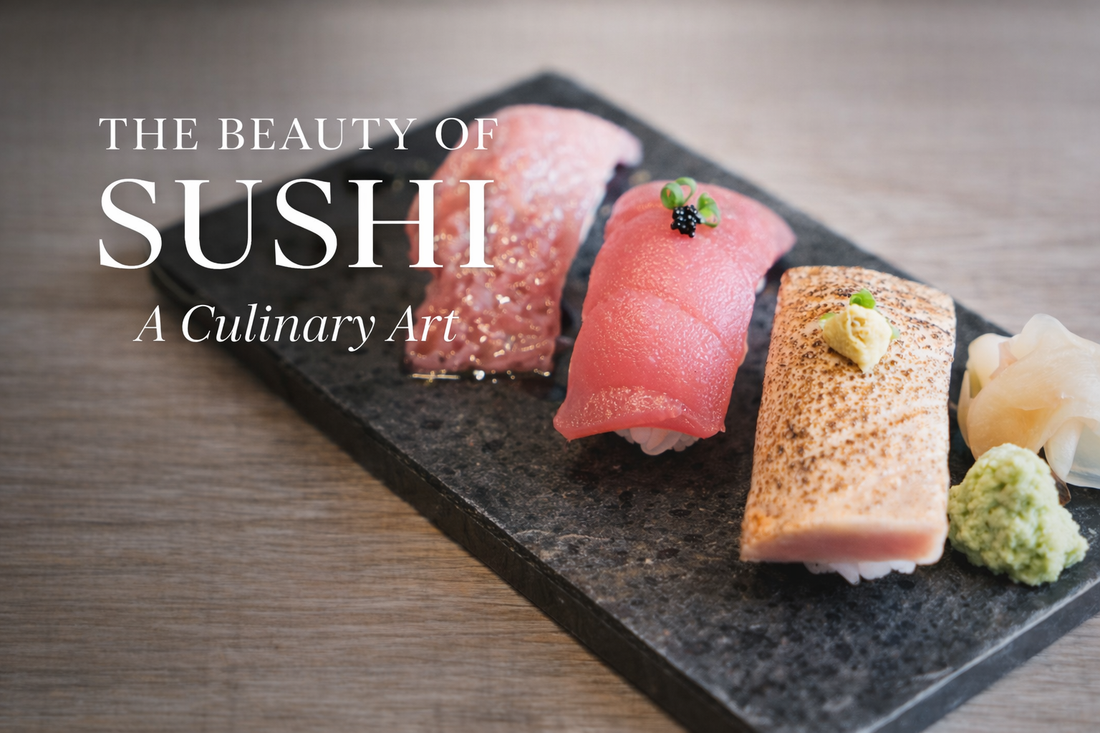 The Beauty of Japanese Sushi 🍣✨