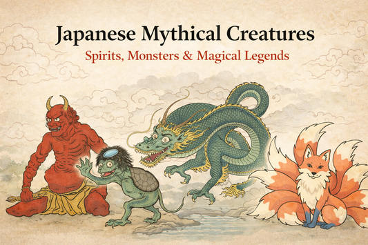 🐉 Japanese Mythical Creatures — Spirits, Monsters & Magical Legends