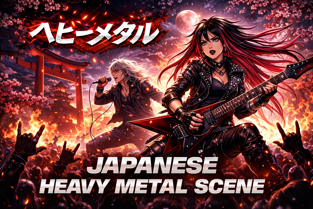 🎸 Japanese Heavy Metal Scene — Loud, Fast & Fearlessly Technical