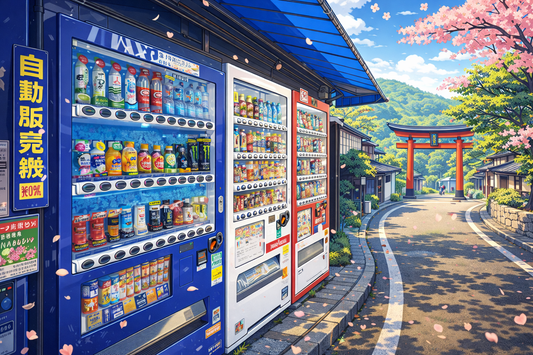 🥤 Japanese Vending Machines — Everyday Wonders on Every Corner