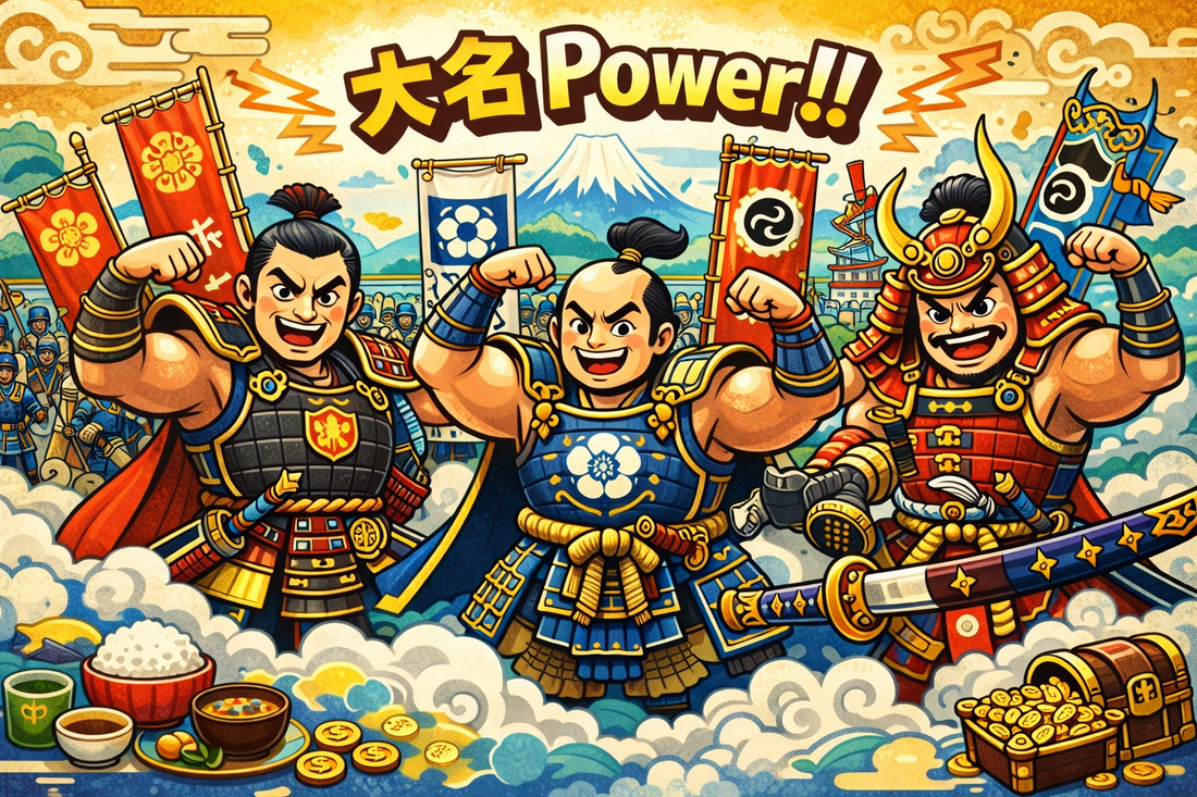Daimyo — Japan’s Powerful Lords with Big Drama Energy ⚔️🎎