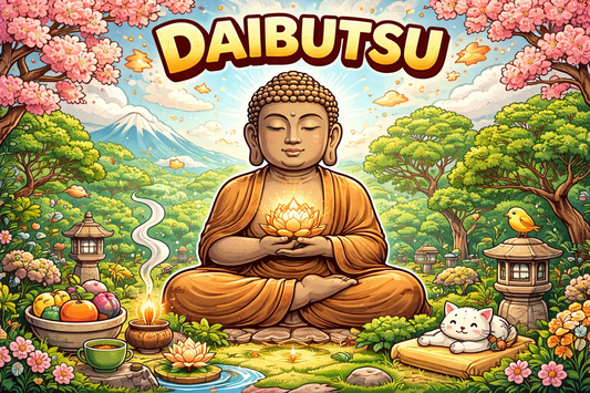 Daibutsu — Japan’s Giant Buddha with Calm Big Energy 🗿✨