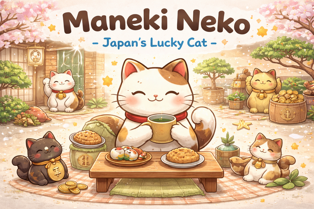 Maneki Neko — Japan’s Lucky Cat That’s Always Working 🐱✨