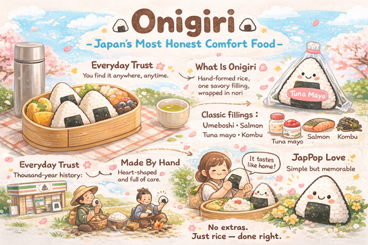 Onigiri — Japan’s Most Honest Comfort Food 🍙