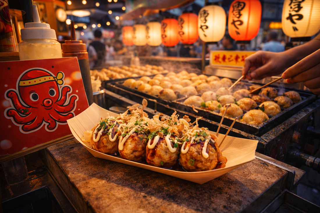 Takoyaki — Osaka’s Street Food with a Few Surprising Secrets 🐙🔥