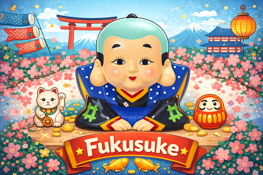 Fukusuke — Japan’s Polite Lucky Mascot 🎎