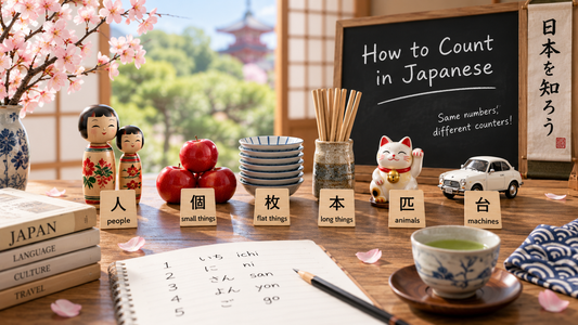 How to Count in Japanese: Numbers, Counters, and Why They Change