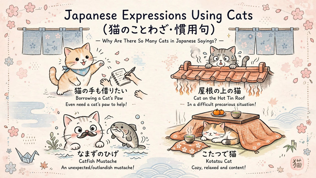 Japanese Expressions Using Cats — Why Are There So Many Cats in Japanese Sayings?