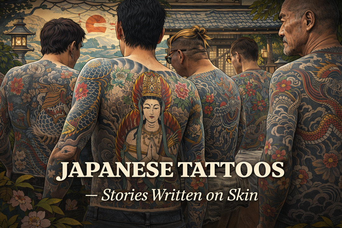 🎌 Japanese Tattoos — Stories Written on Skin