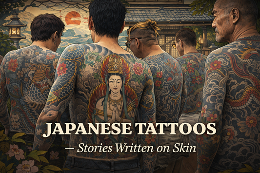 🎌 Japanese Tattoos — Stories Written on Skin