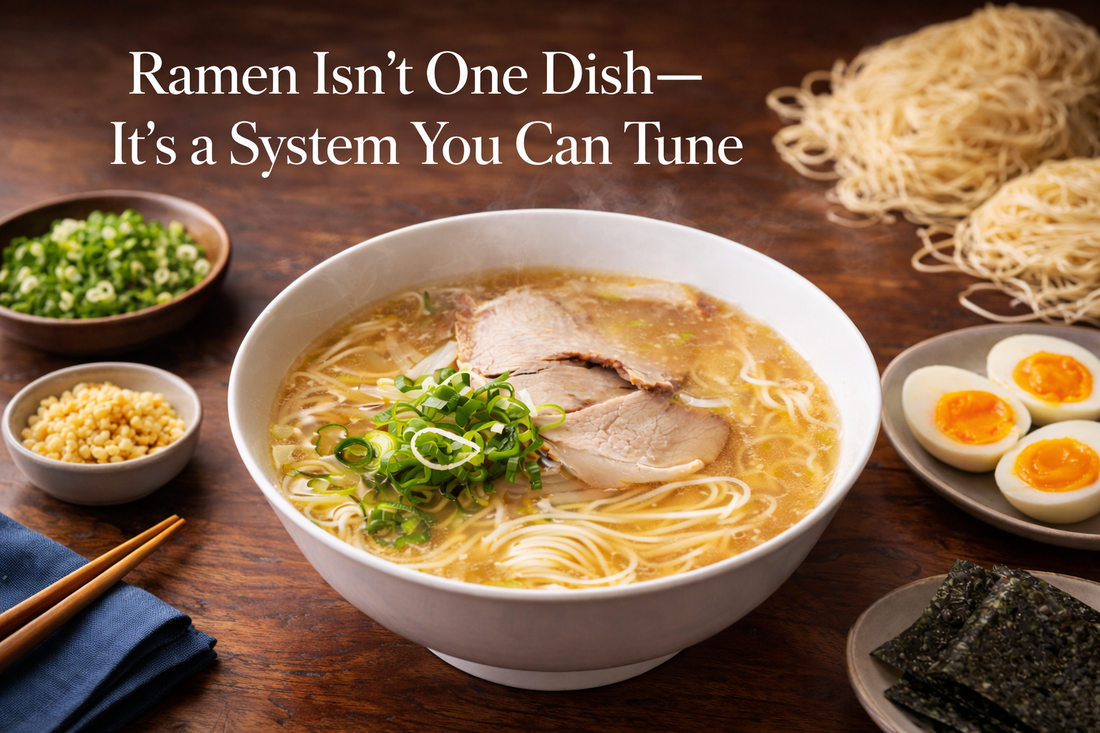 Ramen Isn’t One Dish — It’s a System You Can Tune