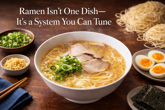 Ramen Isn’t One Dish — It’s a System You Can Tune