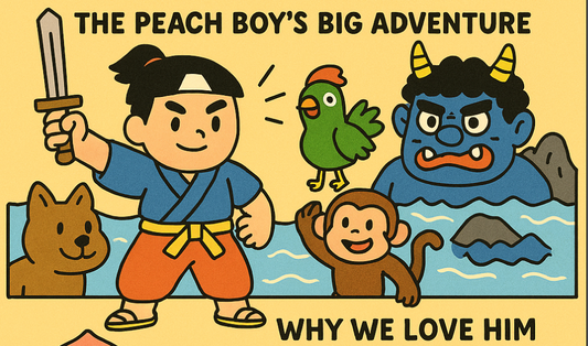 🍑 The Legend of Momotaro — Japan’s Peach-Powered Hero
