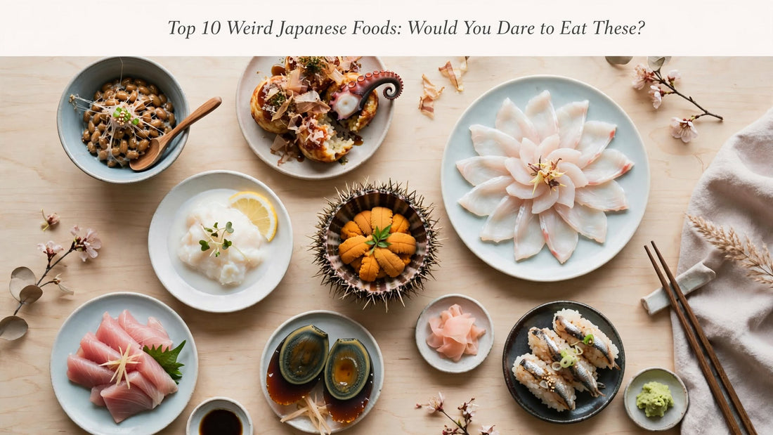 Top 10 Weird Japanese Foods: Would You Dare to Eat These?