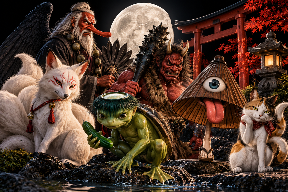👹 What Are Yōkai (妖怪)? A Beginner’s Guide to Japan’s Supernatural Creatures