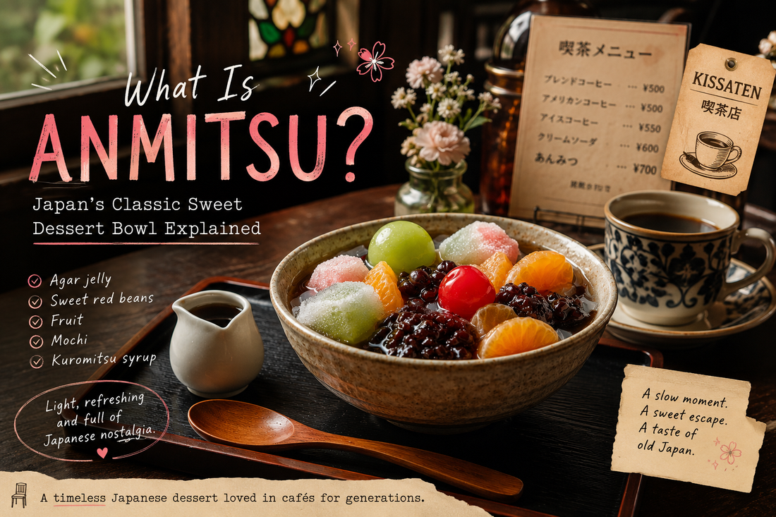 What Is Anmitsu? Japan’s Classic Sweet Dessert Bowl Explained 🍡