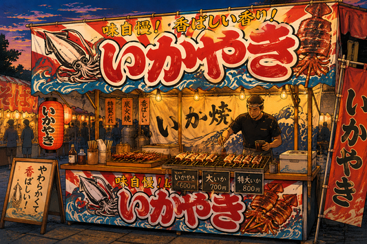What Is Ikayaki (イカ焼き)? Japan’s Festival Squid Snack Explained 🦑🔥