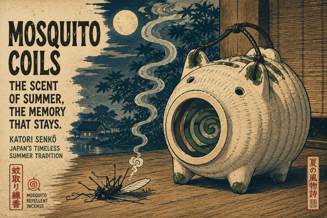 What Is Katori Senkō (蚊取り線香)? Japan’s Spiral Mosquito Coil Culture 🦟🌀