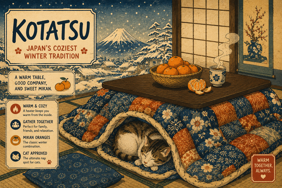 What Is Kotatsu (こたつ)? Japan’s Coziest Winter Tradition Explained 🍊