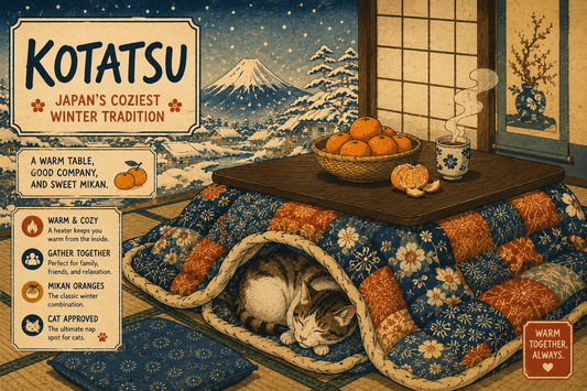 What Is Kotatsu (こたつ)? Japan’s Coziest Winter Tradition Explained 🍊