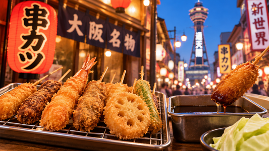 What Is Kushikatsu (串カツ)? Japan’s Crispy Deep-Fried Skewers