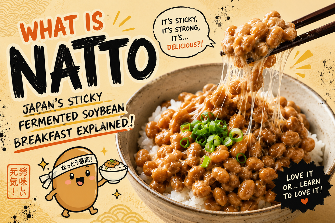 What Is Natto? Japan’s Sticky Fermented Soybean Breakfast Explained 🫘