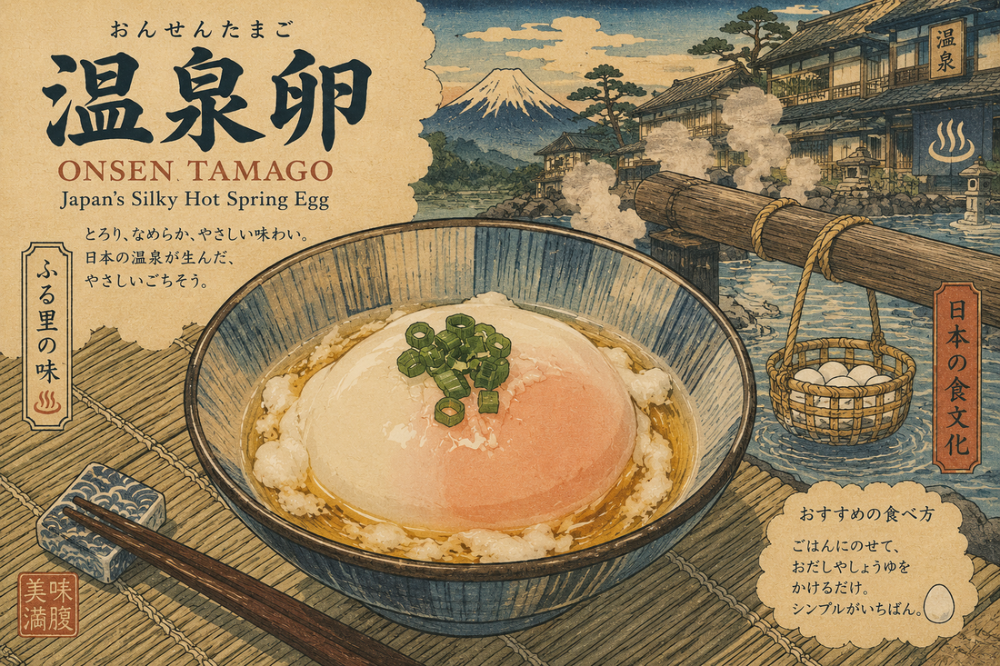 What Is Onsen Tamago (温泉卵)? Japan’s Silky Hot Spring Egg Explained 🥚♨️