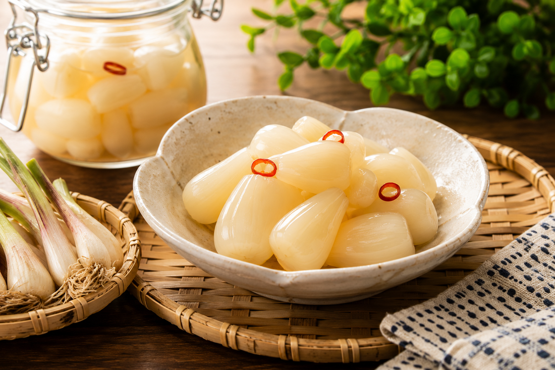 What Is Rakkyo (らっきょう)? Japan's Sweet and Crunchy Pickled Bulb