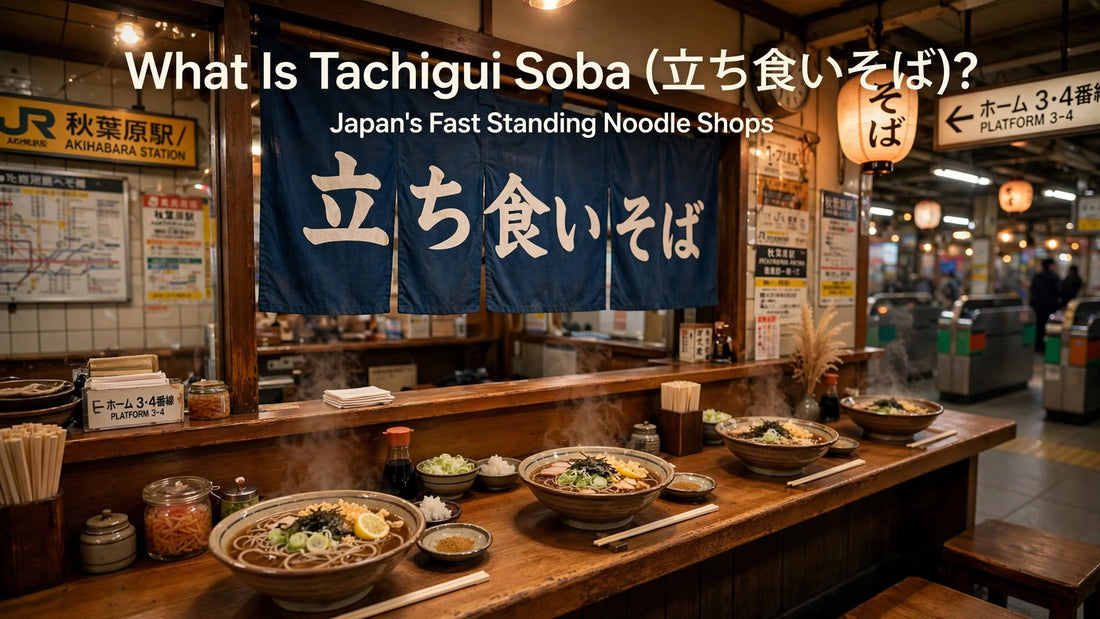 What Is Tachigui Soba (立ち食いそば)? Japan’s Fast Standing Noodle Shops