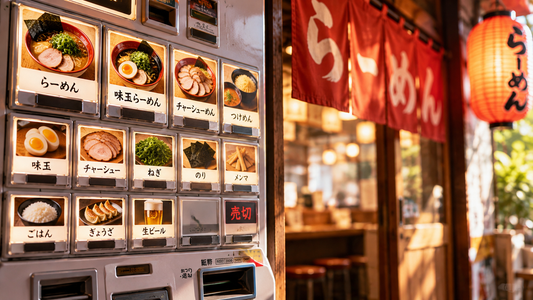 What Is a Shokkenki (食券機)? Japan’s Restaurant Ticket Machine