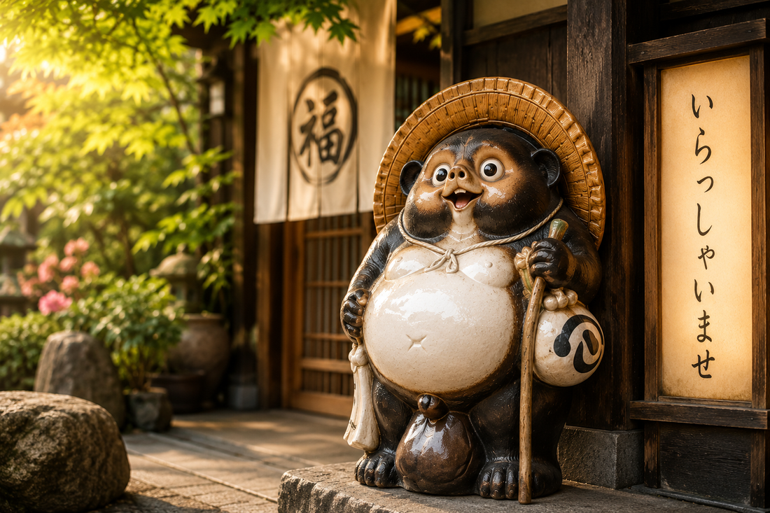 What Is the Shigaraki Tanuki (信楽焼たぬき)? Japan's Lucky Pottery Raccoon Dog