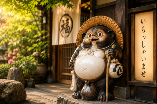 What Is the Shigaraki Tanuki (信楽焼たぬき)? Japan's Lucky Pottery Raccoon Dog