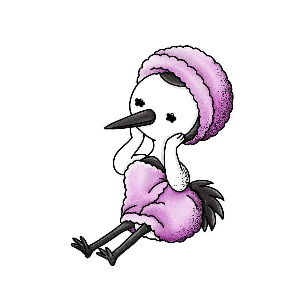 Silky Crane
