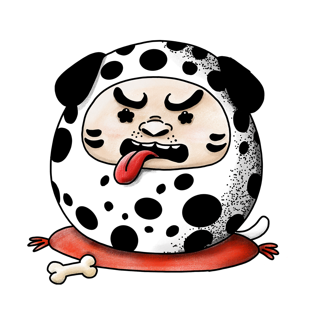 The Spotted Daruma
