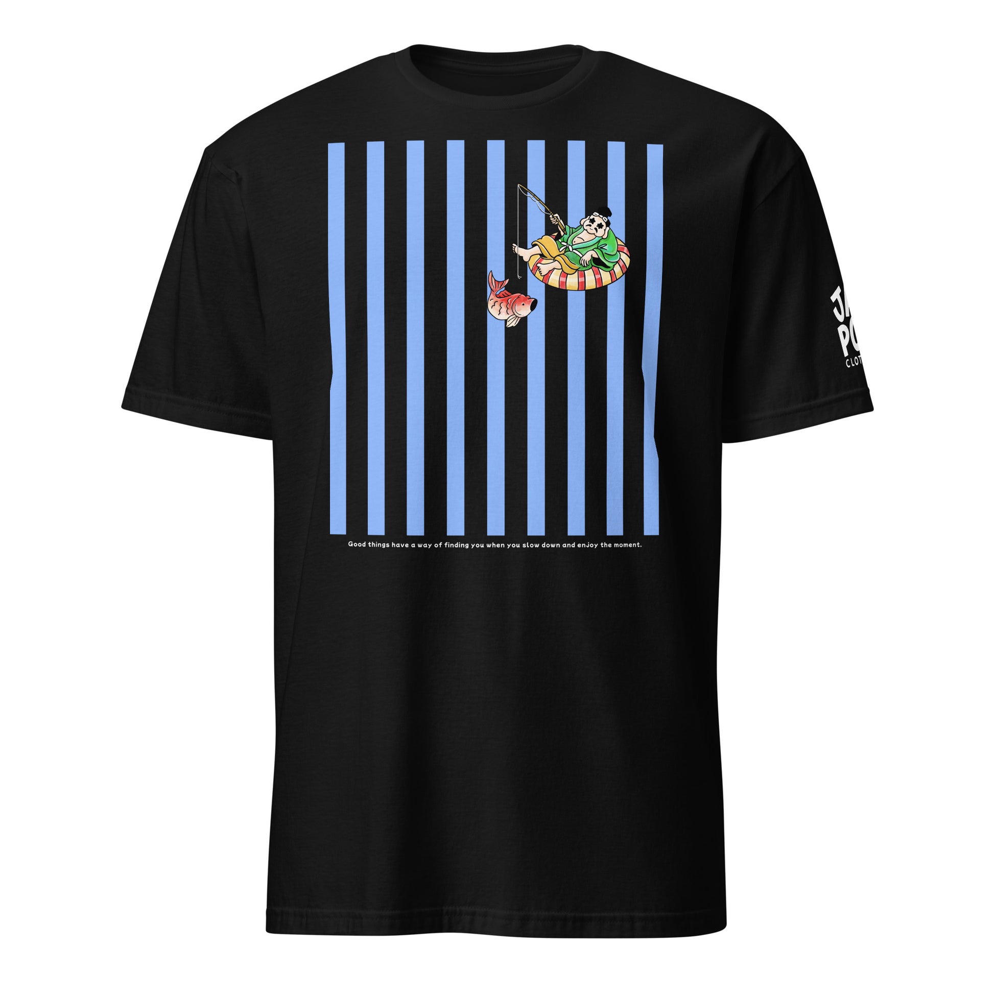 Mellow Ebisu Japanese graphic T-shirt by JapPop Clothing