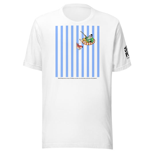 Mellow Ebisu Japanese graphic T-shirt by JapPop Clothing